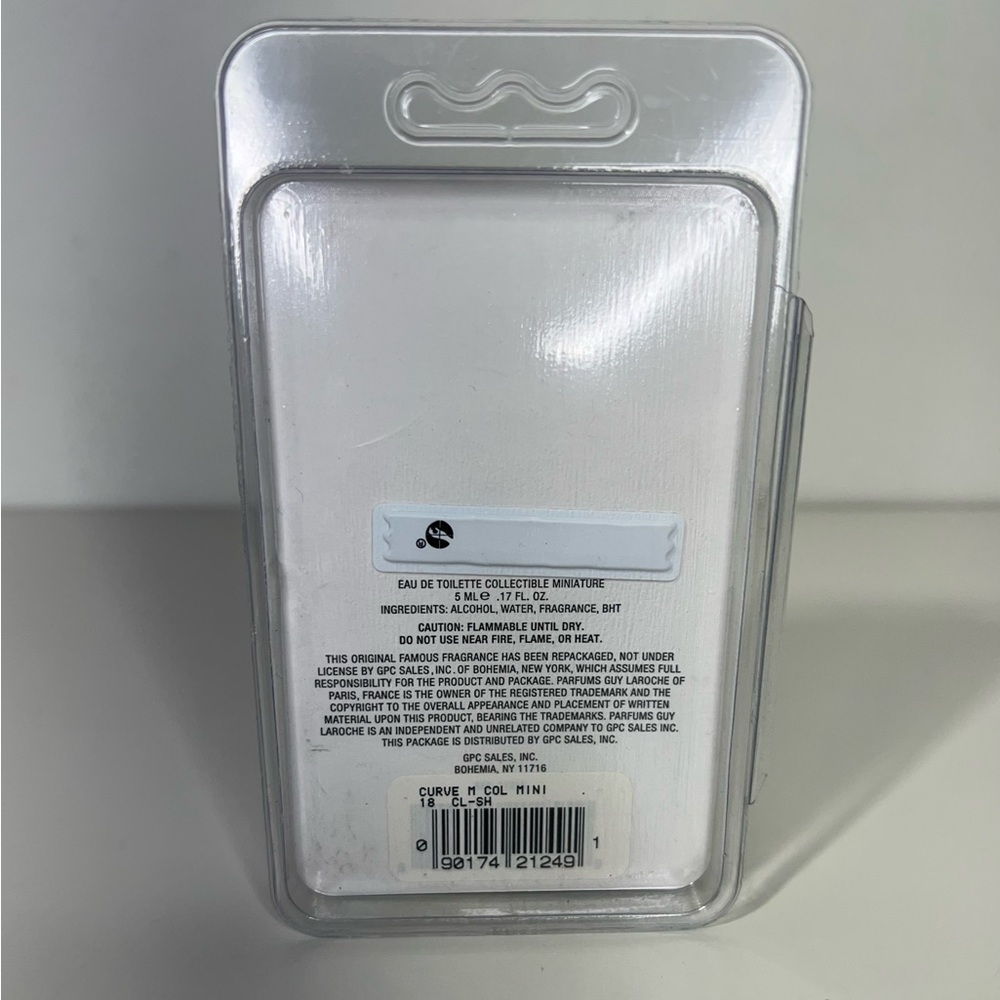 Liz Claiborne Curve Mini Cologne For Men Pour Homme 0.18 oz - Picture 3 of 7